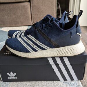 Adidas x White Mountaineering NMD_R2 PK in Navy Men Size 9.5 for Sale
